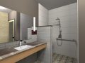 Shower room  ( render of Archicad model ) by ArchicadTeam.com