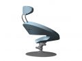 Archicad model Custom chair BIM model by ArchicadTeam.com